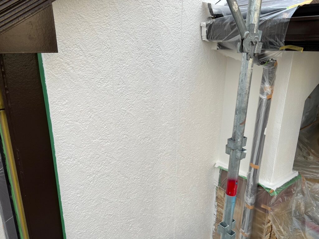 外壁2F上塗り後