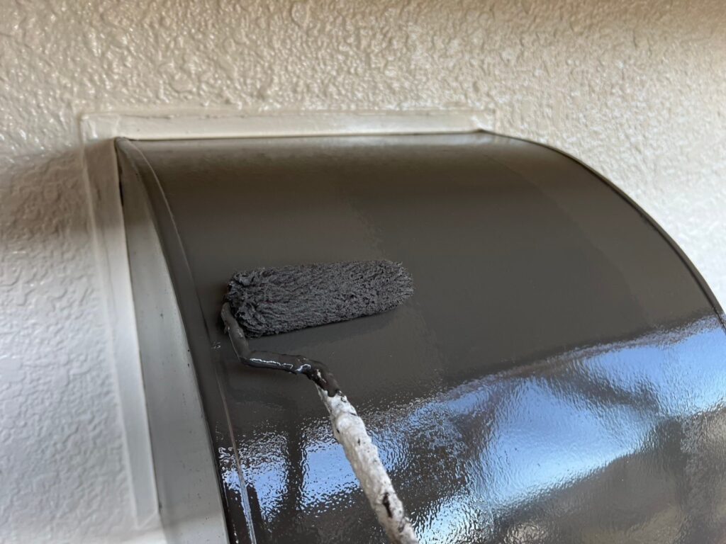 換気フード仕上げ2回目