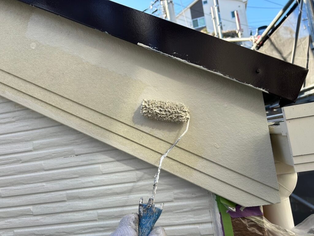 ハフ仕上げ1回目