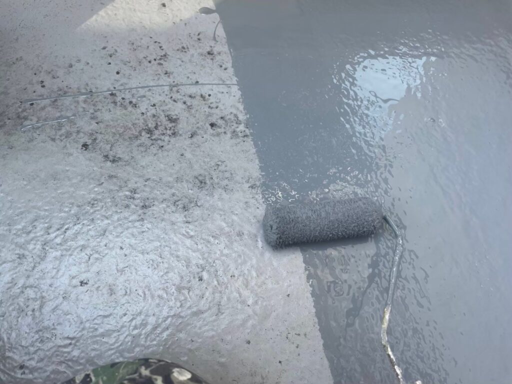 トップコート中塗り