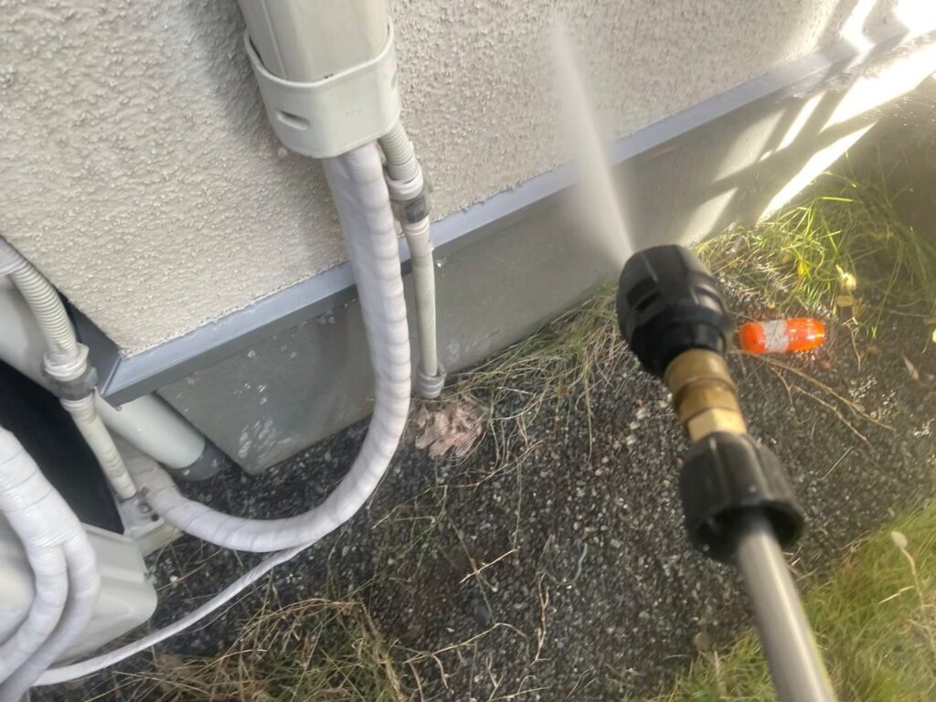 水切り高圧ジェット洗浄