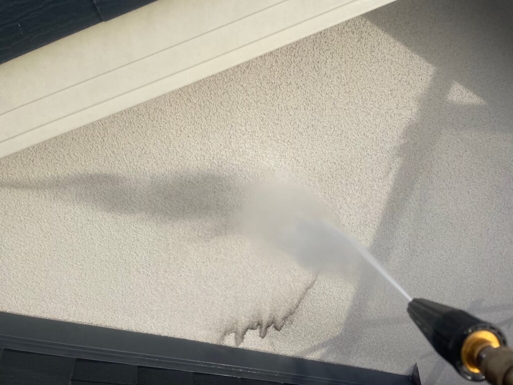 壁高圧ジェット洗浄