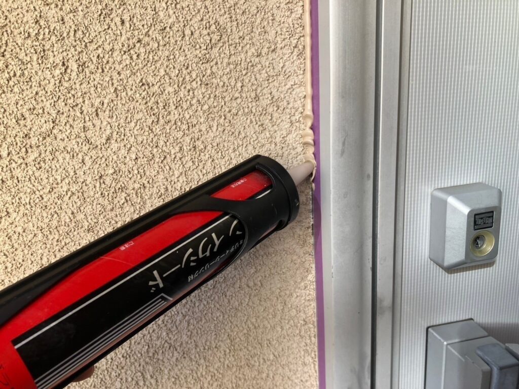 コーキング充填