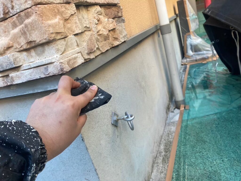 水切り素地調整