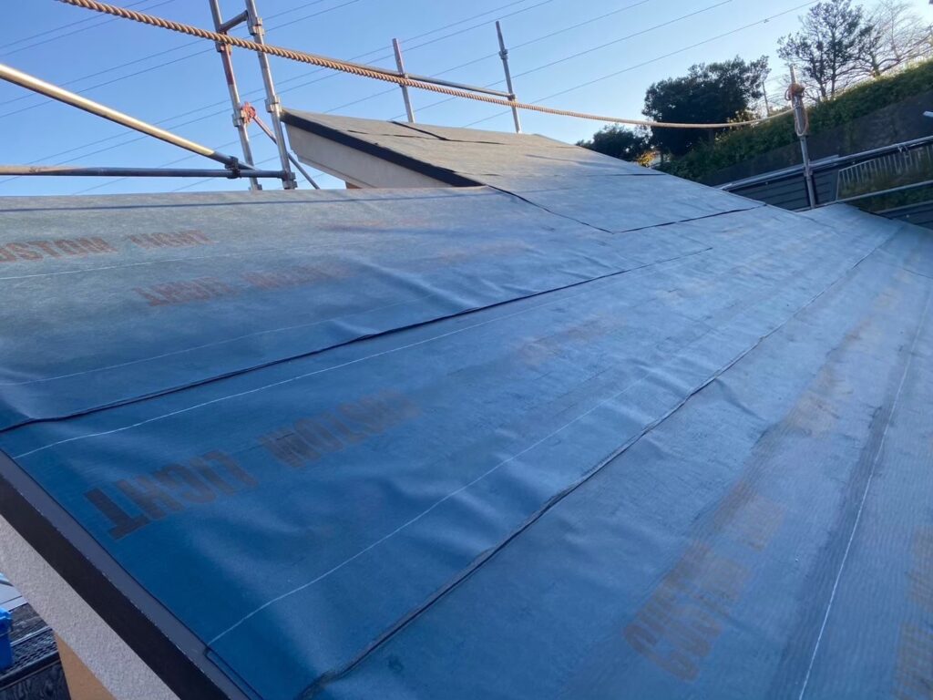 ルーフィング設置