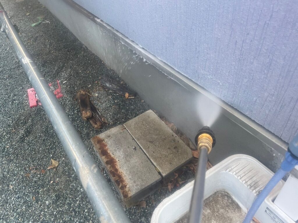 水切り高圧ジェット洗浄