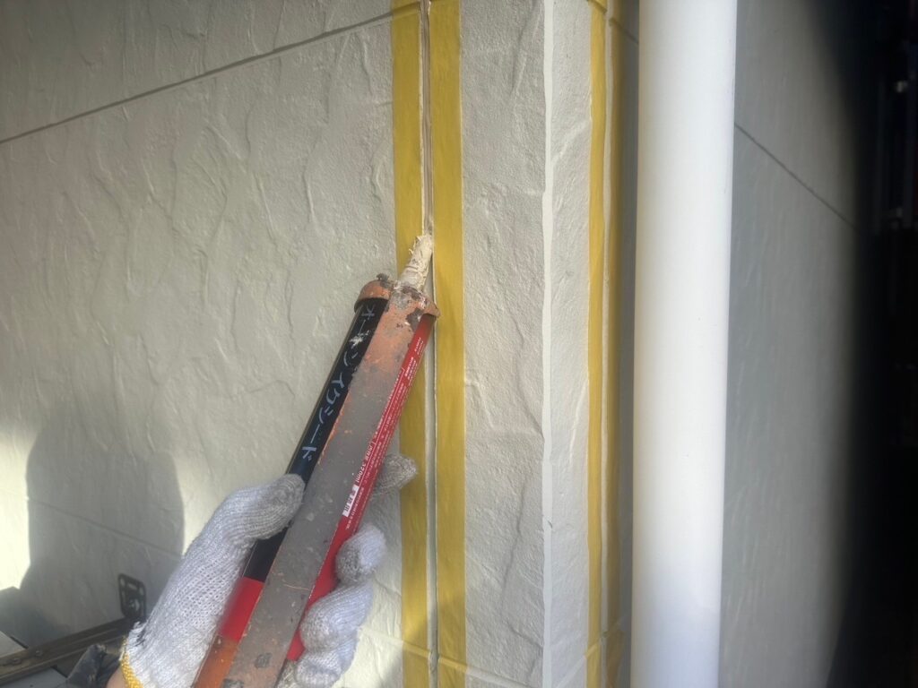 コーキング充填