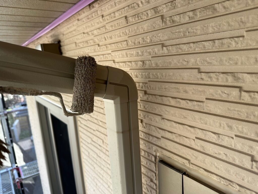 雨どい仕上げ１回目