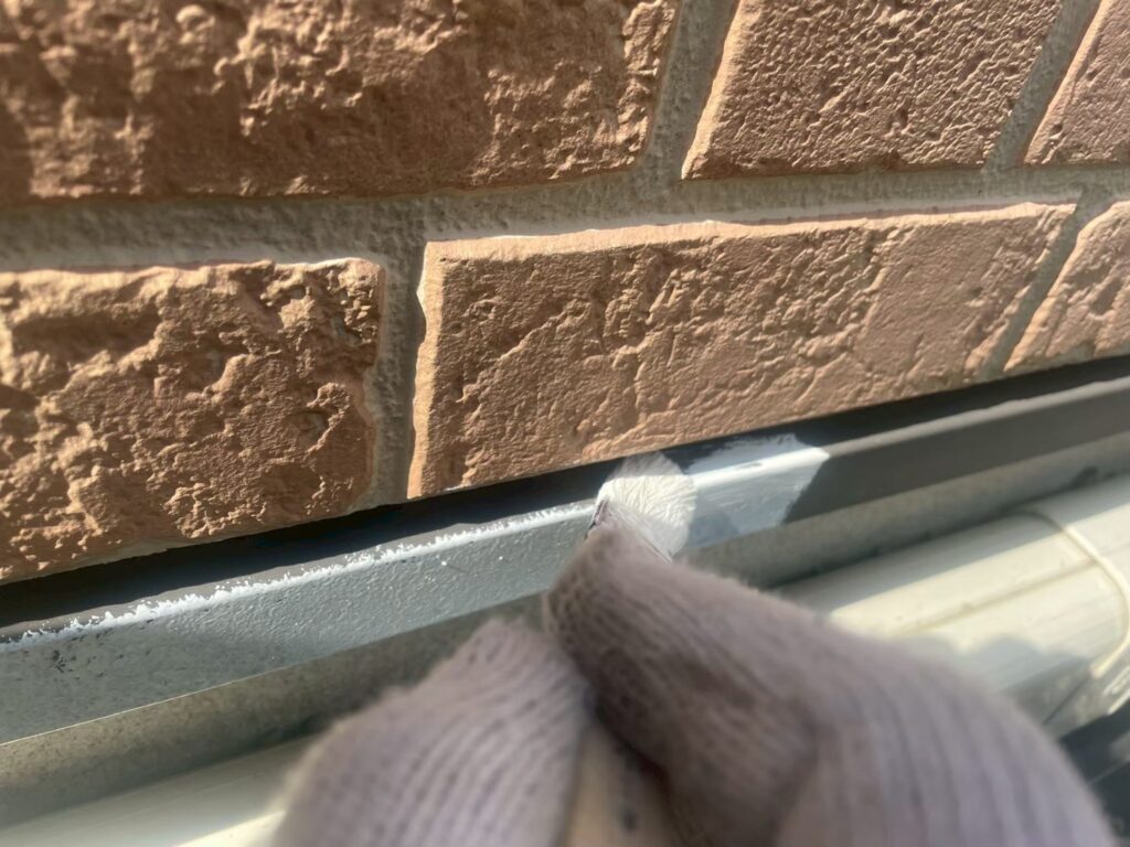 水切りさび止め塗布