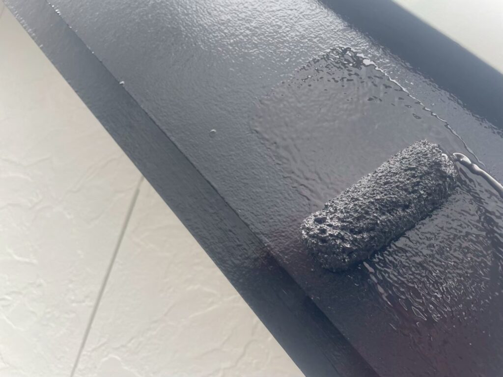 破風板仕上げ2回目