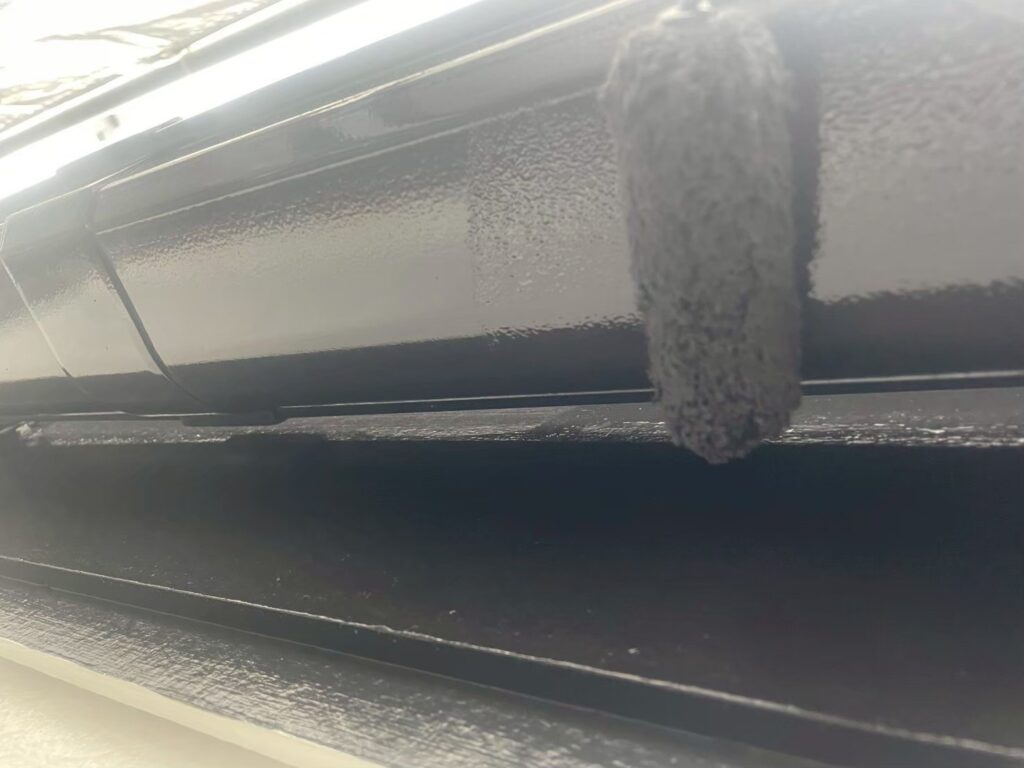 軒樋仕上げ２回目