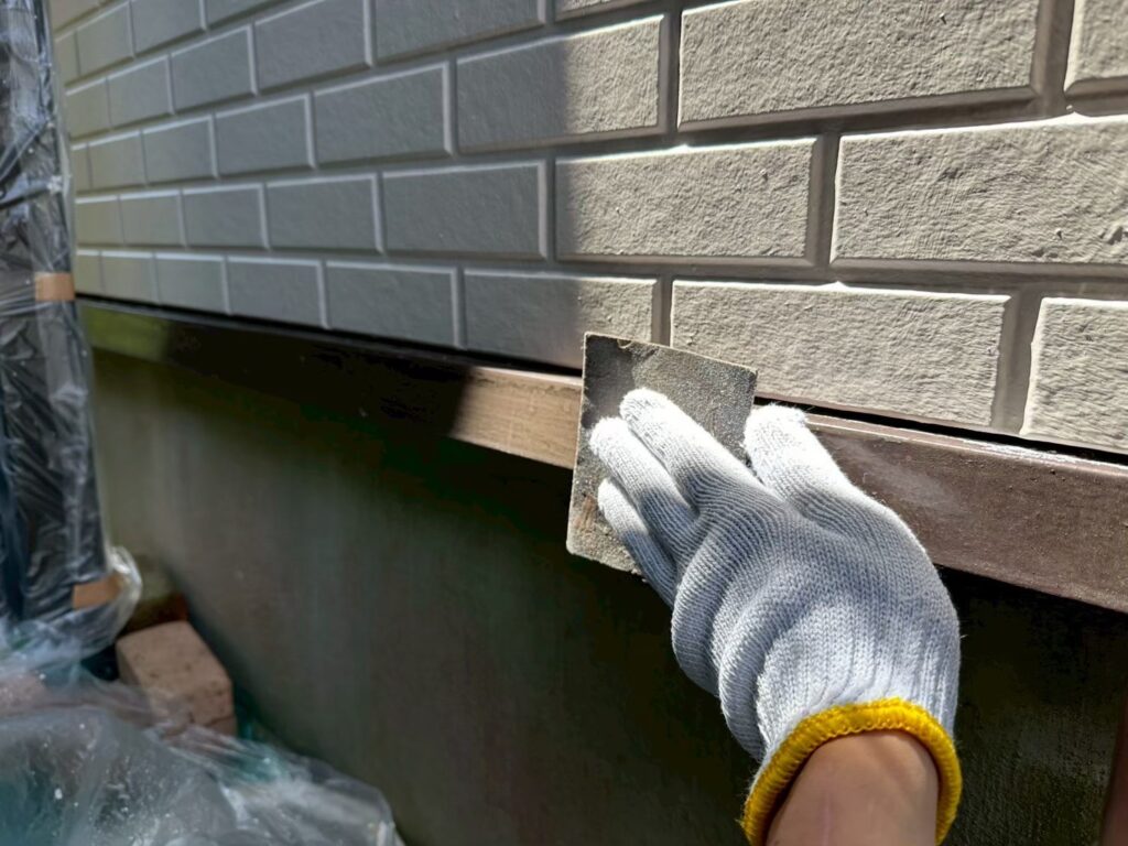 水切り素地調整