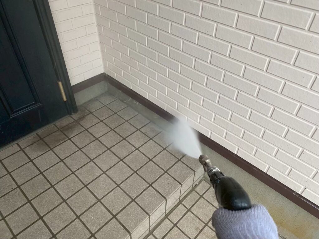 水切り高圧ジェット洗浄