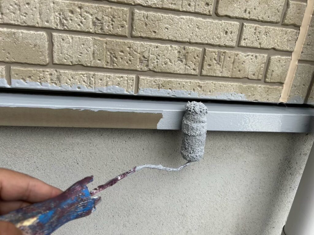 水切りさび止め塗布