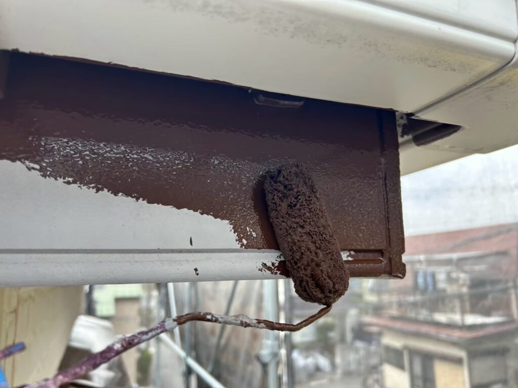 破風板仕上げ１回目