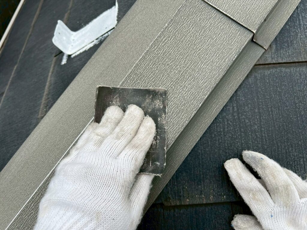 屋根板金素地調整