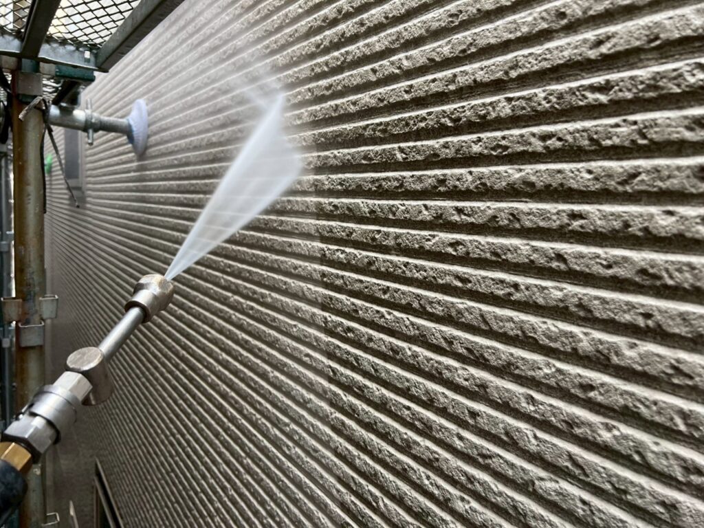 外壁高圧ジェット洗浄