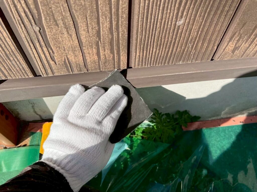 水切り素地調整