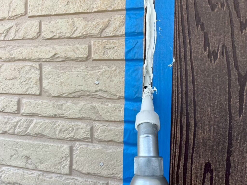 コーキング充填