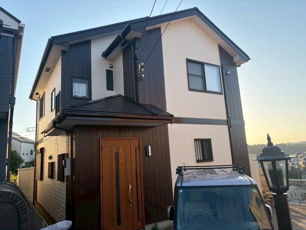 K様邸　外壁屋根塗装リフォーム工事