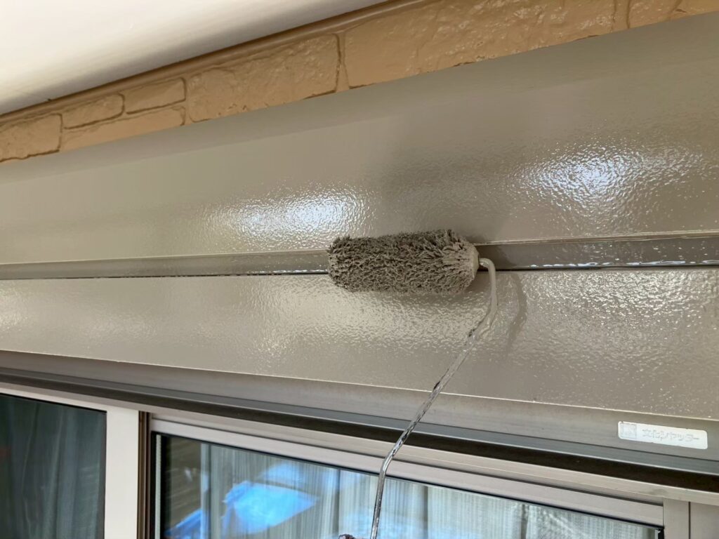 シャッターＢＯＸ仕上げ２回目