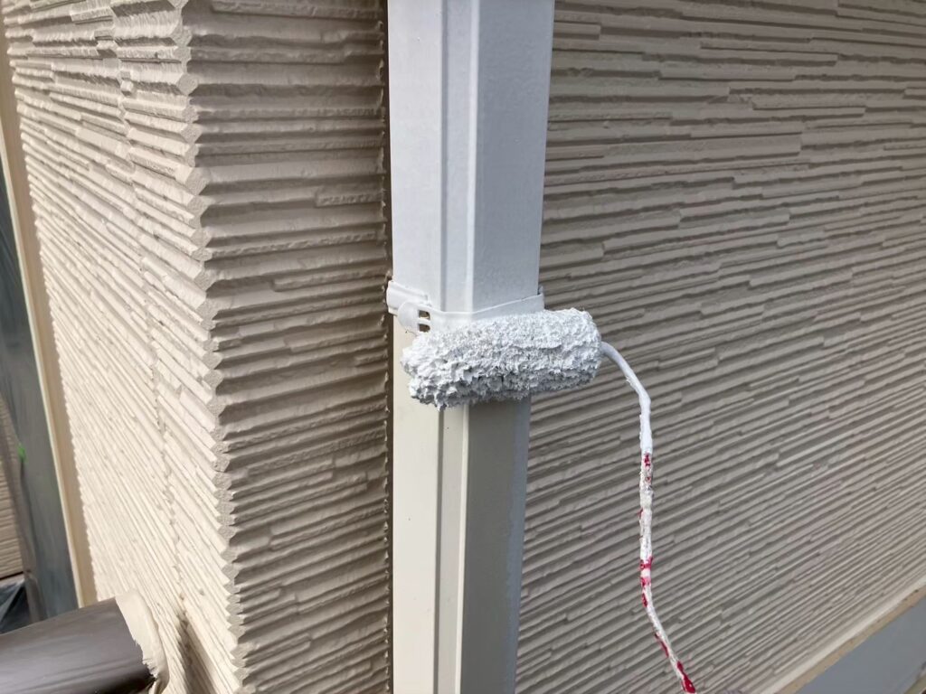 雨樋仕上げ１回目