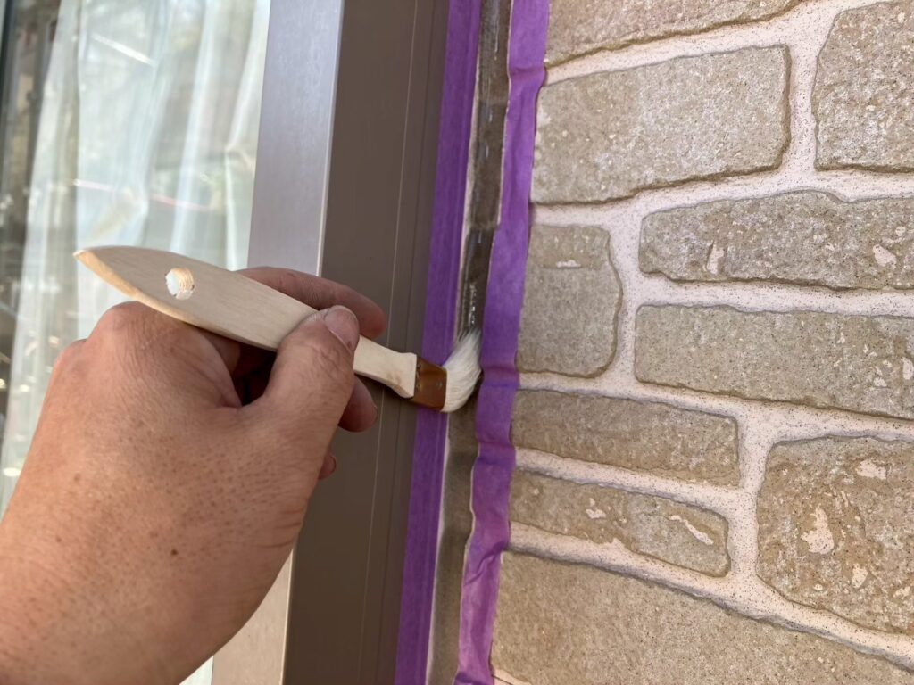 専用プライマー塗布