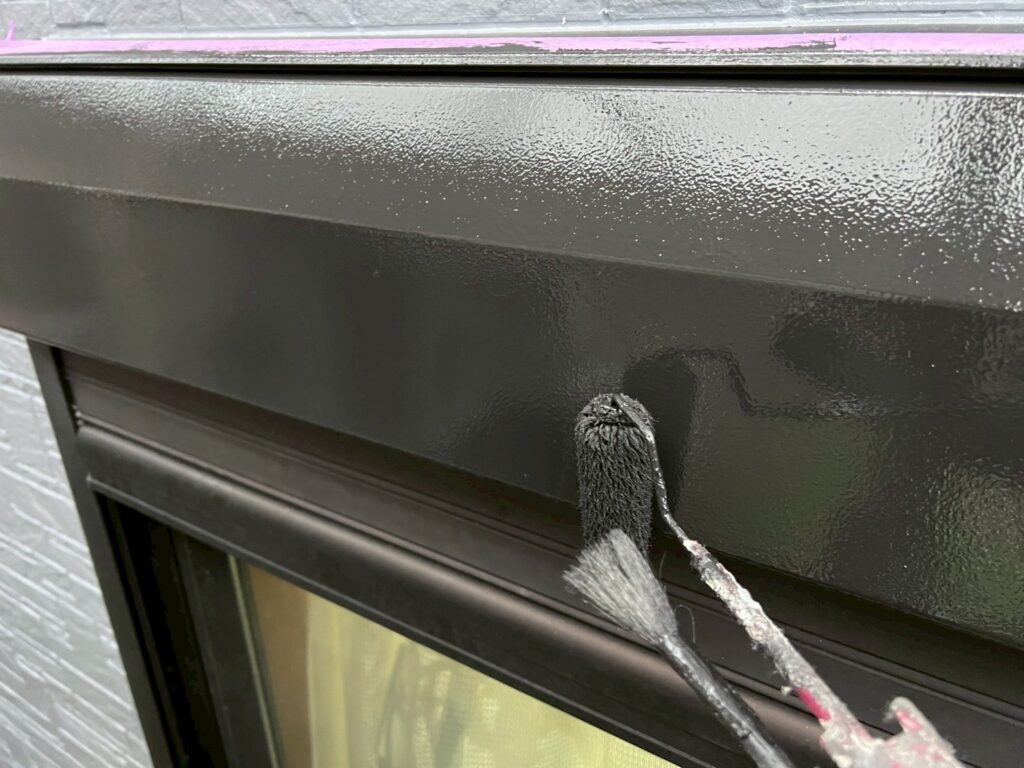 シャッターＢＯＸ仕上げ２回目