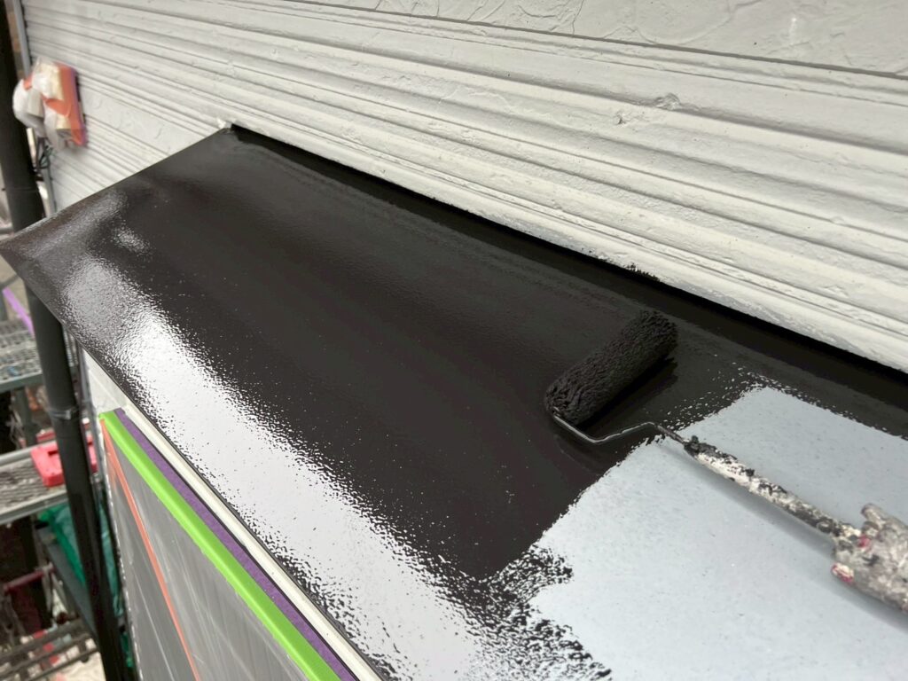 出窓板金仕上げ１回目