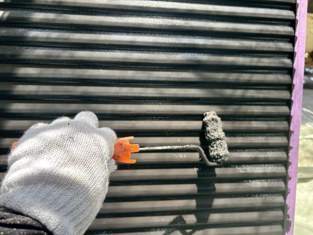 雨戸仕上げ２回目