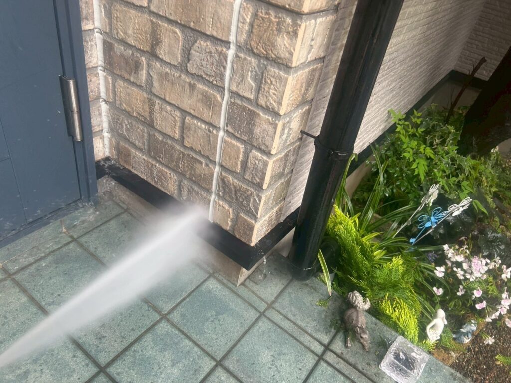 水切り高圧ジェット洗浄