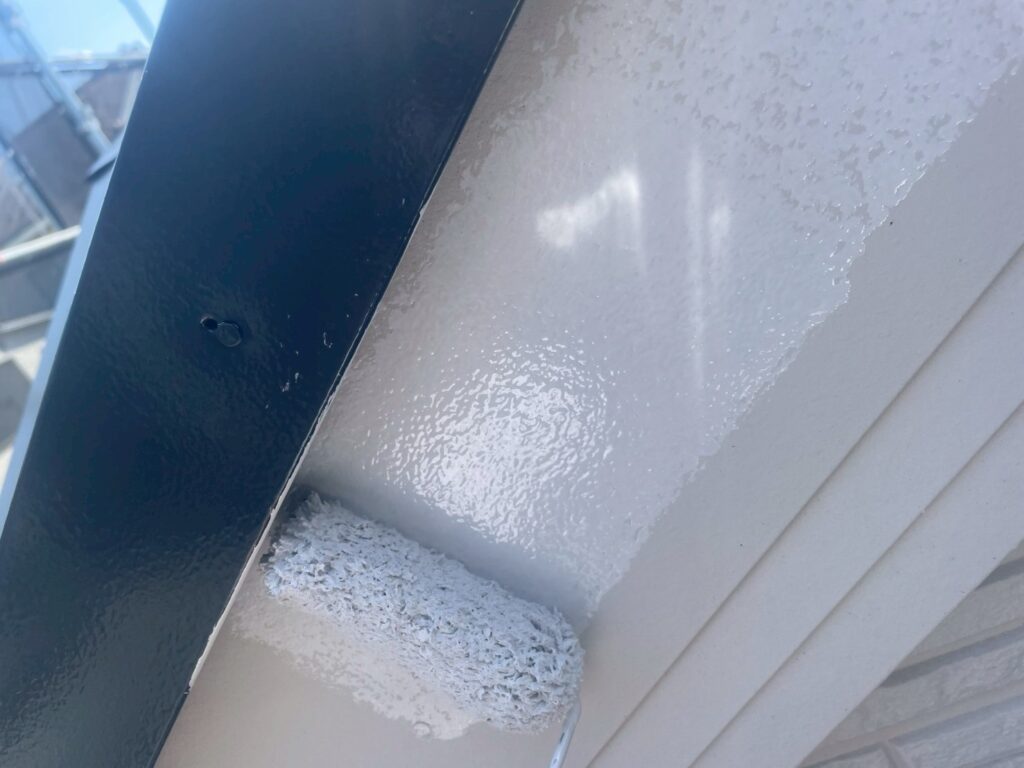 破風板仕上げ１回目