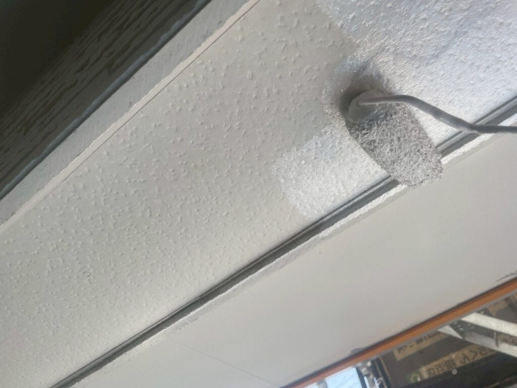 軒天仕上げ１回目