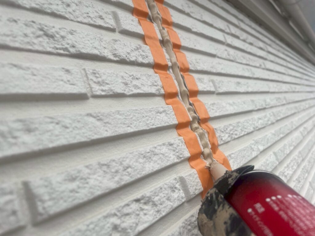 コーキング充填