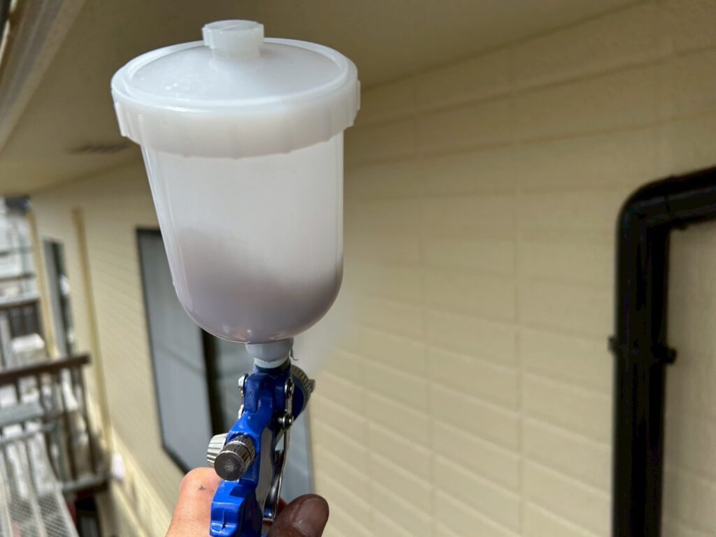 光触媒吹き付け