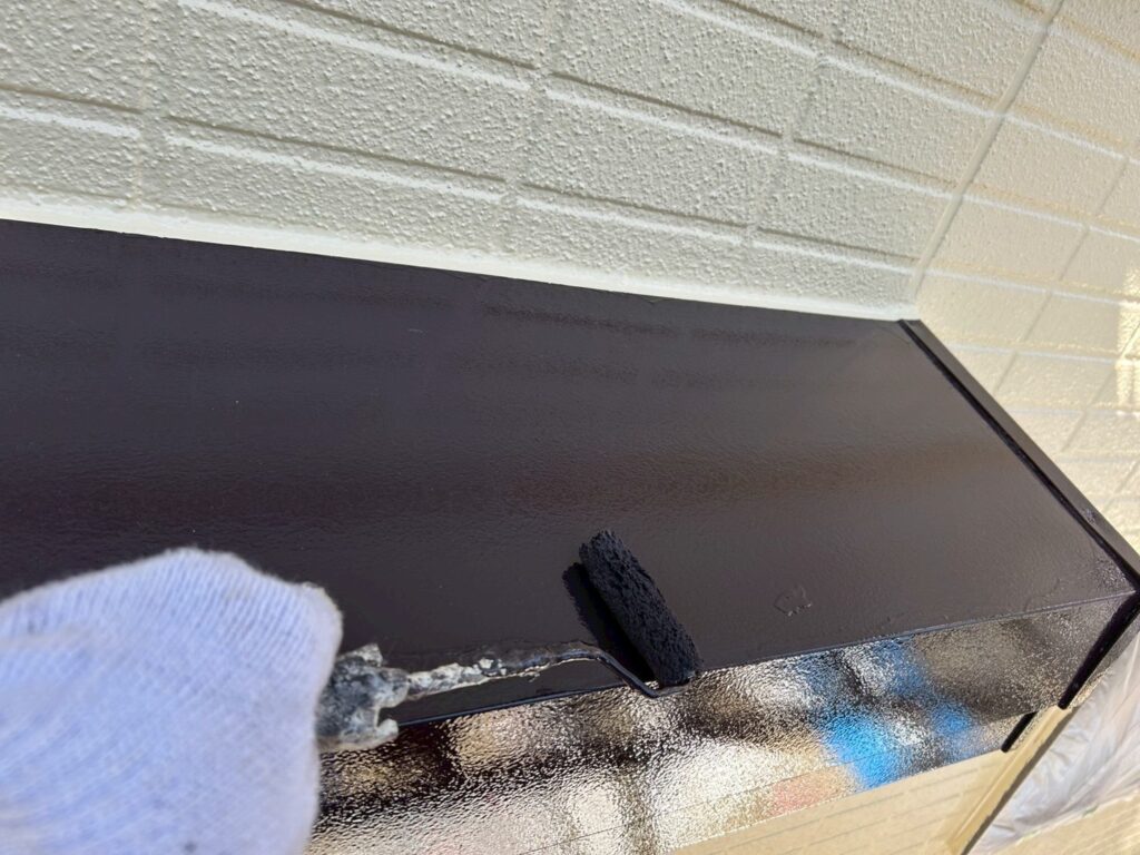 シャッターＢＯＸ仕上げ２回目