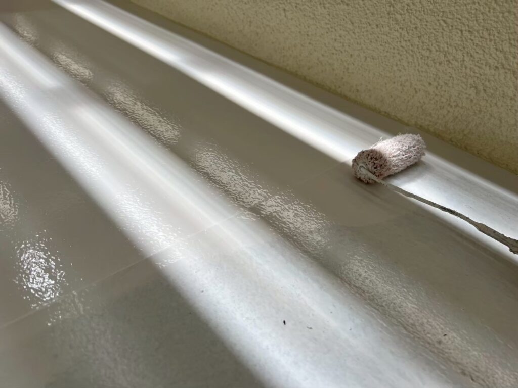 霧除け天板仕上げ２回目