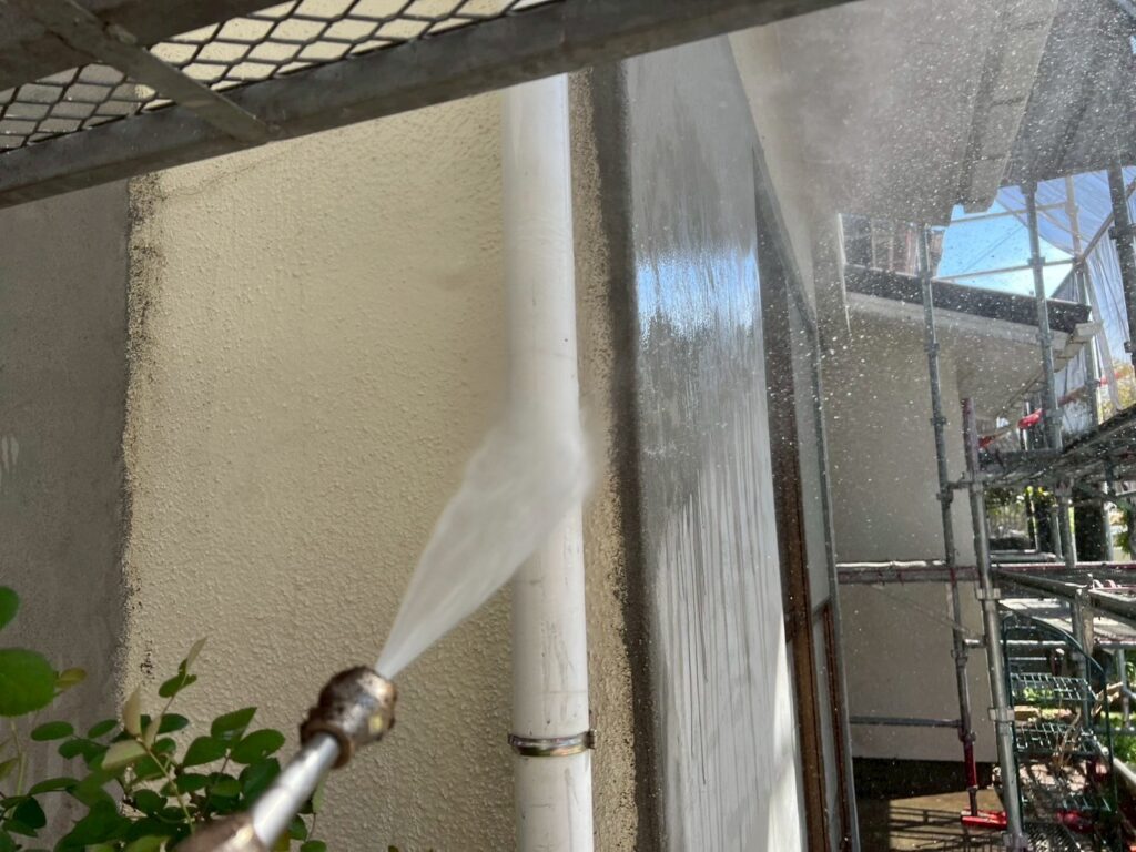 雨樋高圧ジェット洗浄