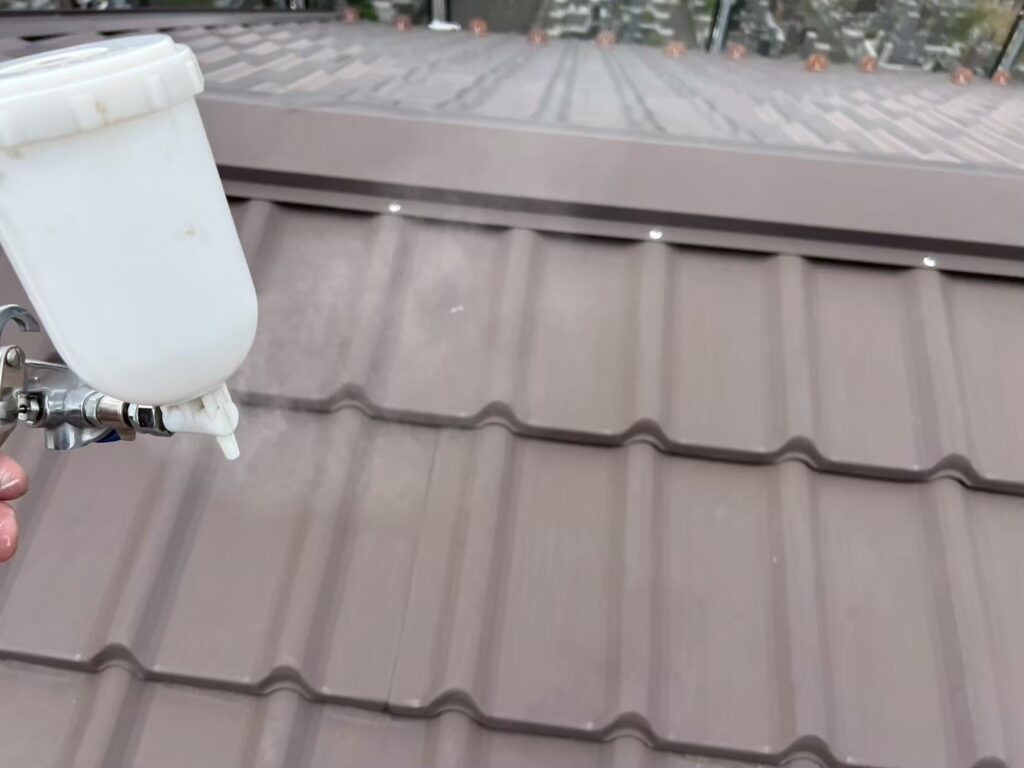 光触媒吹き付け