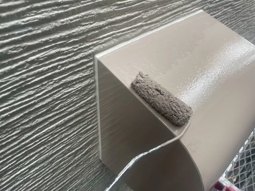 換気フード仕上げ２回目