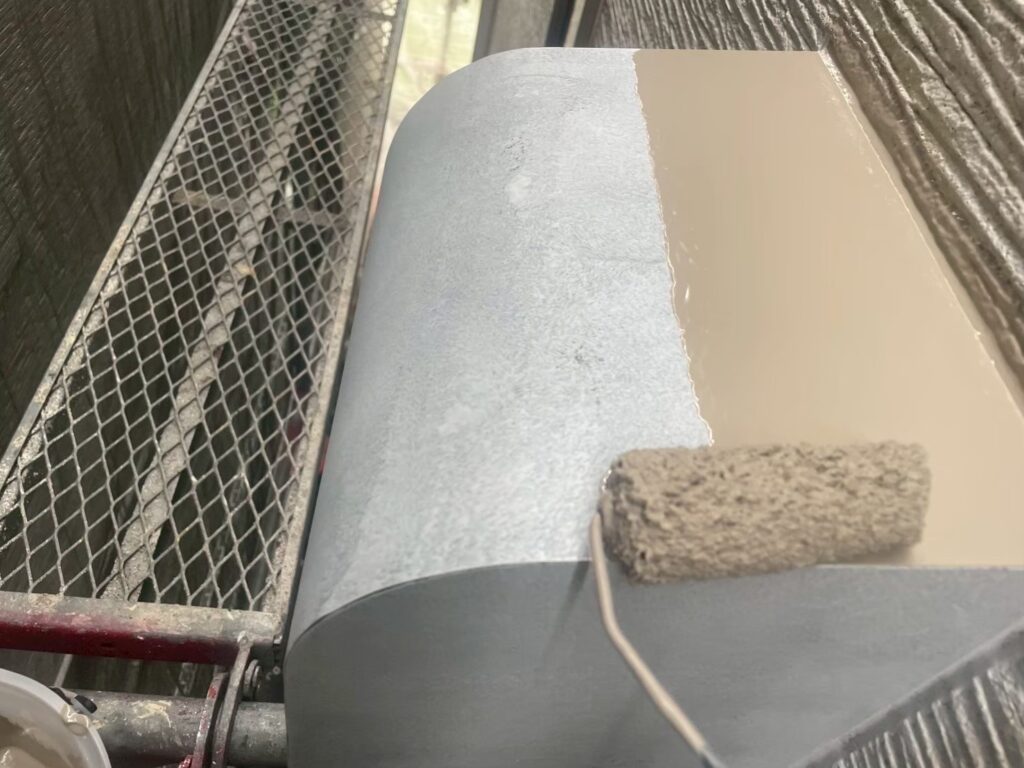 換気フード仕上げ１回目