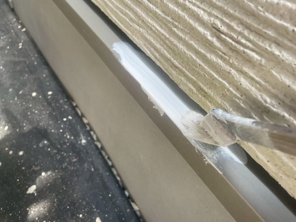 水切りさび止め塗布