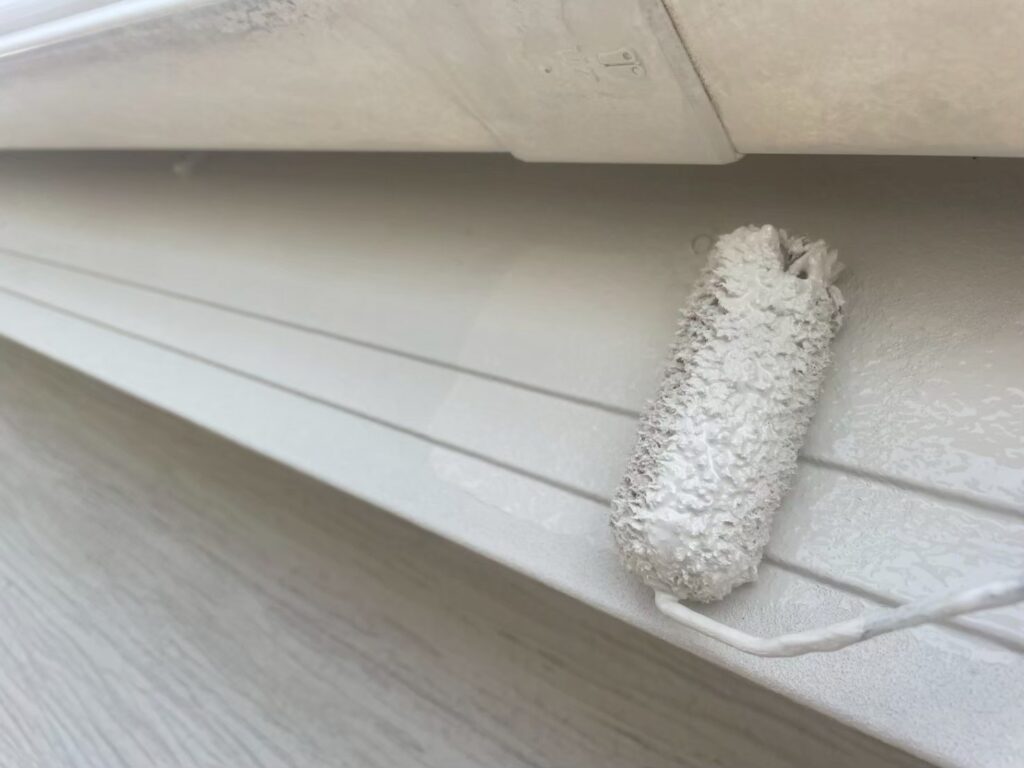 破風板仕上げ２回目