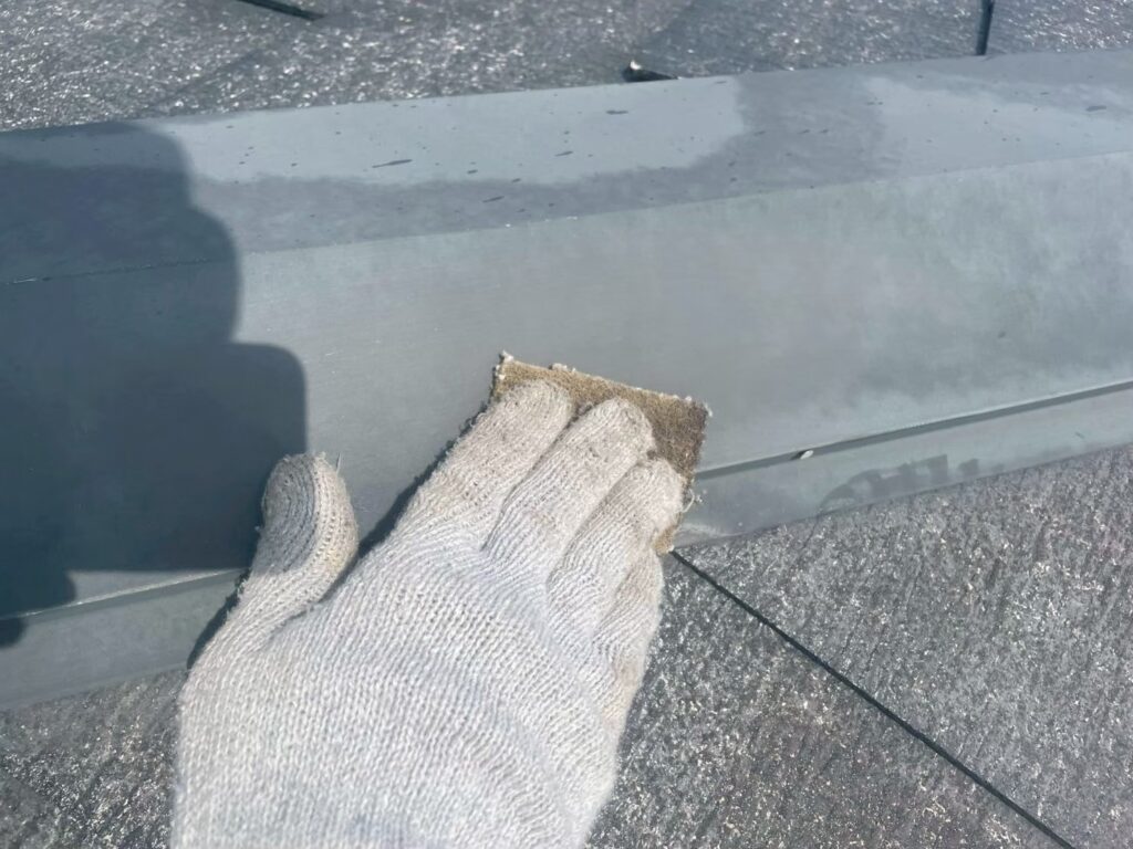 屋根板金素地調整