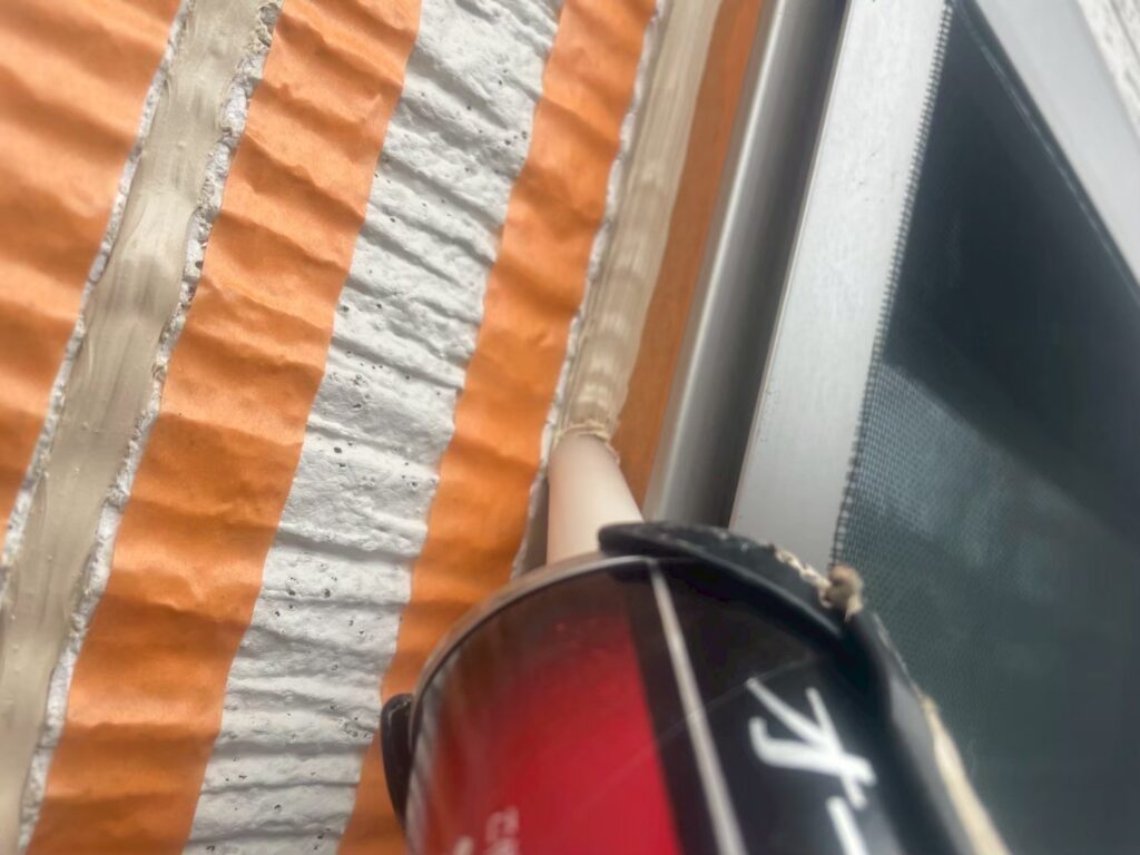 コーキング充填