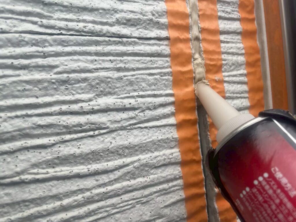 コーキング充填