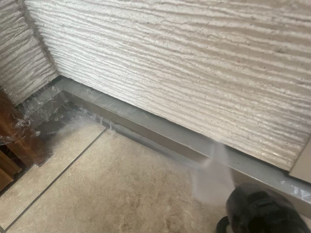 水切り高圧ジェット洗浄