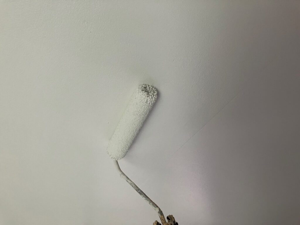 軒天仕上げ２回目