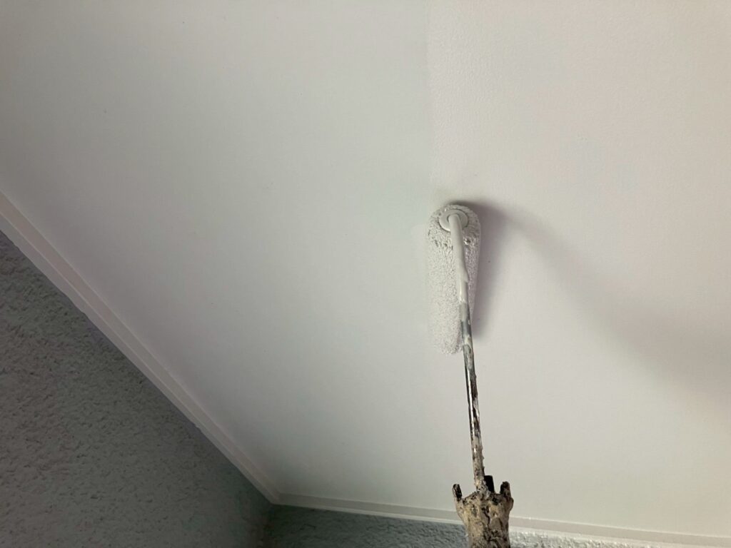 軒天仕上げ１回目