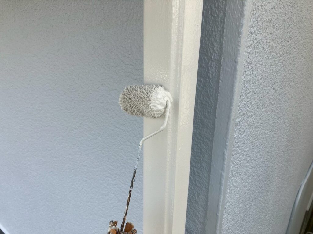 雨樋仕上げ２回目